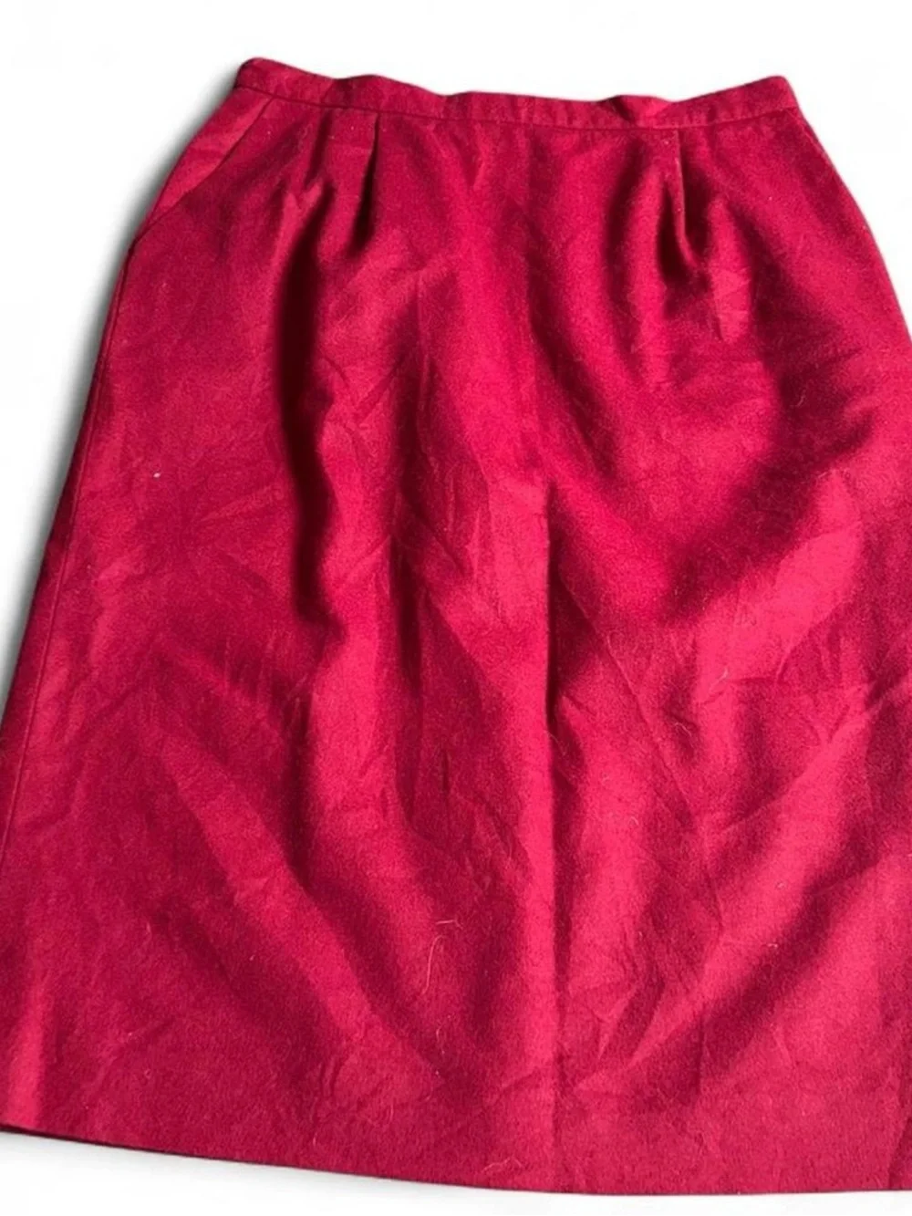 Pendleton Rich Raspberry Pencil Skirt - Picture 2 of 6